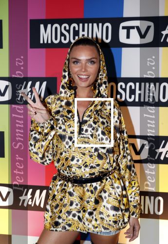 Amsterdam 5 november 2018
Presentatie samenwerking H&M en Moschino in escape. Kim  Feenstra kwam met een kennis