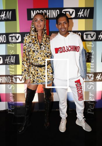 Amsterdam 5 november 2018
Presentatie samenwerking H&M en Moschino in escape. Kim  Feenstra kwam met een kennis
