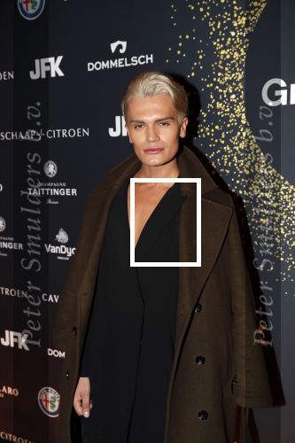 Amsterdam 8 oktober 2018
JFK Gala in de harbour Club. Wilfred Genee ontvangt uit handen van Prins Bernhard de prijs voor man van het jaar. Marieke Elsinga presenteert het gala. Koen Kardashian