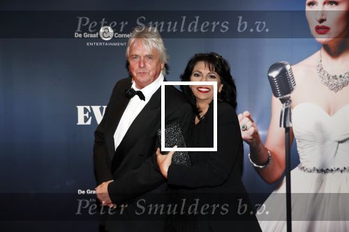 Amsterdam 22 augustus 2018
Premiere Evita in carre. Laura Fyji met man