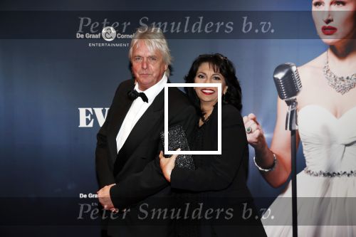 Amsterdam 22 augustus 2018
Premiere Evita in carre. Laura Fyji met man
