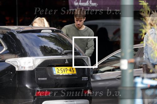 Amsterdam 17 oktober 2018
Romee Strijd en haar man Laurens v leeuwen op terras in amsterdam en bij hun appartement dat ze afgelopen zomer gekocht hebben.