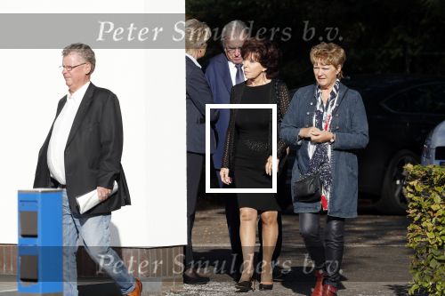 Leusden 4 en 5 oktober 2018
Herdenkingsdienst en crematie van Koos Alberts in crematorium Leusden. Lee Towers met zijn vrouw Laura