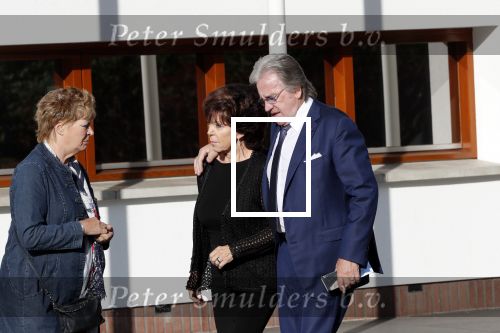 Leusden 4 en 5 oktober 2018
Herdenkingsdienst en crematie van Koos Alberts in crematorium Leusden. Lee Towers met zijn vrouw Laura