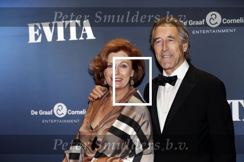 Amsterdam 22 augustus 2018
Premiere Evita in carre. Liz Snoijink en partner Nicolaas Oldenburg