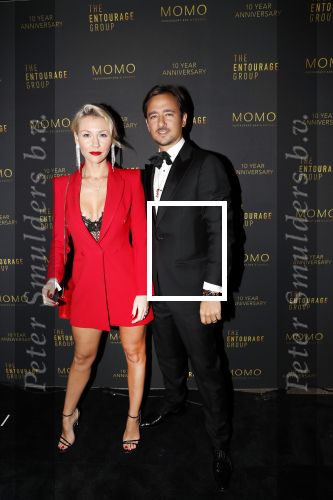 Amsterdam 4 oktober 2018
Feest ivm 10 jarig bestaan van Momo in Amsterdam.  Louis Klibansky en zijn vrouw Susanna