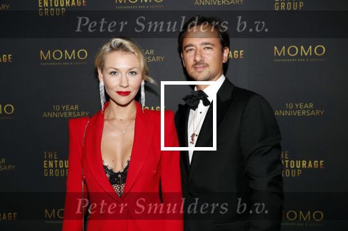 Amsterdam 4 oktober 2018
Feest ivm 10 jarig bestaan van Momo in Amsterdam.  Louis Klibansky en zijn vrouw Susanna