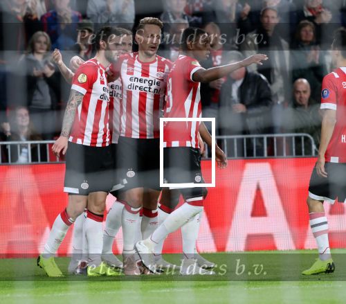 Eindhoven, 20 Oktober 2018 Kompetitiewedstrijd PSV-FC Emmen, eindstand 6-0 Seizoen 2018-2019
Luuk de Jong