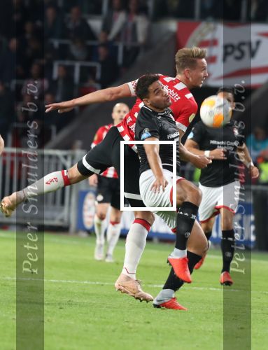 Eindhoven, 20 Oktober 2018 Kompetitiewedstrijd PSV-FC Emmen, eindstand 6-0 Seizoen 2018-2019
Luuk de Jong