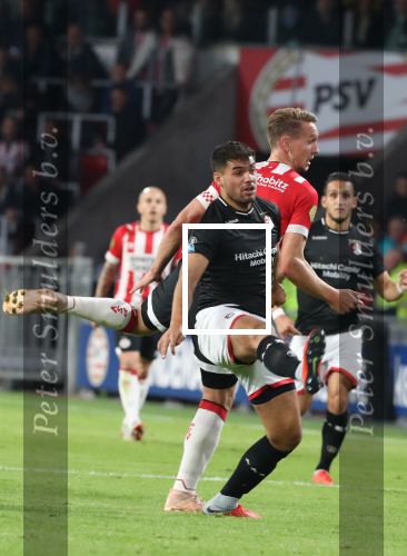 Eindhoven, 20 Oktober 2018 Kompetitiewedstrijd PSV-FC Emmen, eindstand 6-0 Seizoen 2018-2019
Luuk de Jong