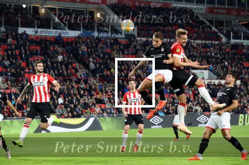 Eindhoven, 20 Oktober 2018 Kompetitiewedstrijd PSV-FC Emmen, eindstand 6-0 Seizoen 2018-2019
Luuk de Jong