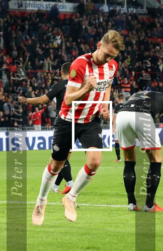 Eindhoven, 20 Oktober 2018 Kompetitiewedstrijd PSV-FC Emmen, eindstand 6-0 Seizoen 2018-2019
Luuk de Jong
