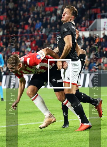 Eindhoven, 20 Oktober 2018 Kompetitiewedstrijd PSV-FC Emmen, eindstand 6-0 Seizoen 2018-2019
Luuk de Jong