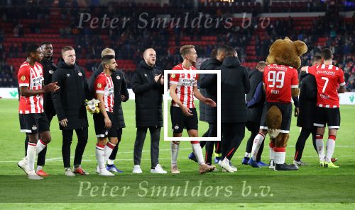 Eindhoven, 20 Oktober 2018 Kompetitiewedstrijd PSV-FC Emmen, eindstand 6-0 Seizoen 2018-2019
Luuk de Jong
