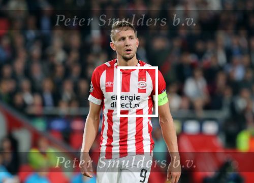 Eindhoven, 3 Oktober 2018 2e wedstrijd CL Seizoen 2018-2019
PSV-Internazionale Milan, eindstand 1-2
Luuk de Jong