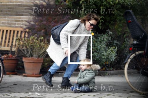 Amsterdam 3 november 2018
Maaike Perenboom met haar zoon bij het huis van haar nieuwe partner Joost Nijsen