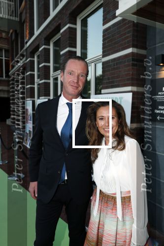 Amsterdam 4 oktober 2018
Gala ten bate van het Kluivert Dog rescue center op Curacao (patrick en Rosanna Kluivert) in het Pescana Hotel. Marc Schroder met zijn vrouw