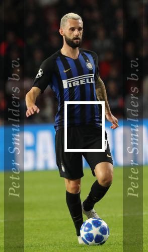 Eindhoven, 3 Oktober 2018 2e wedstrijd CL Seizoen 2018-2019
PSV-Internazionale Milan, eindstand 1-2
Marcelo Brozovic
