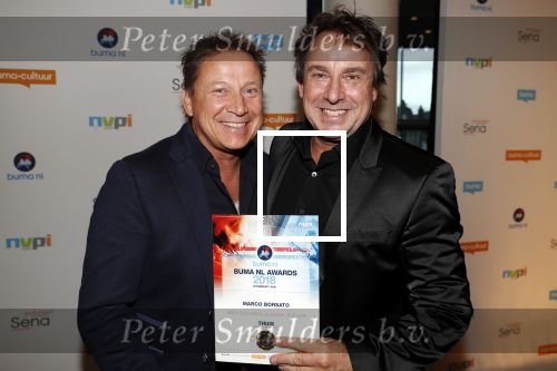 Utrecht 1 oktober 2018
Uitreiking buma prijzen in vredenburg/tivoli. Marco Borsato en Armando Borsato