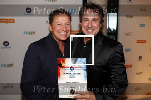 Utrecht 1 oktober 2018
Uitreiking buma prijzen in vredenburg/tivoli. Marco Borsato en Armando Borsato