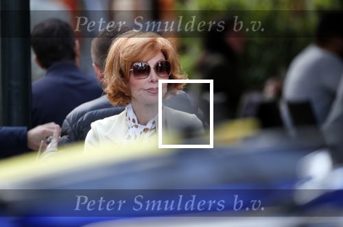 Amsterdam  3oktober 2018
Marrijke Helwegen met haar man Harrie hand in hand in Amsterdam zuid.