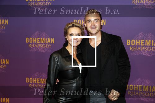 Amsterdam 30 oktober 2018
Premiere Bohemian Rhapsody in tuschinski. Mariska v Kolck met zoon