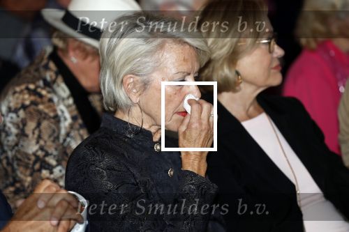 Woudenberg 8 oktober 2018
Herdenkingsdienst Anneke Gronloh in crematorium Woudenberg. Marjon Lambrechts met haar man