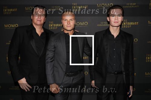 Amsterdam 4 oktober 2018
Feest ivm 10 jarig bestaan van Momo in Amsterdam. Mark en Lucino Bakker en Koen Verweij