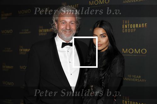 Amsterdam 4 oktober 2018
Feest ivm 10 jarig bestaan van Momo in Amsterdam. Mark Teurlings met goede vriendin Elvira.