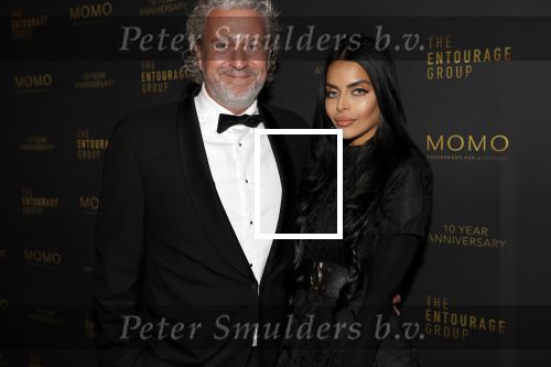 Amsterdam 4 oktober 2018
Feest ivm 10 jarig bestaan van Momo in Amsterdam. Mark Teurlings met goede vriendin Elvira.