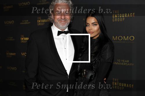 Amsterdam 4 oktober 2018
Feest ivm 10 jarig bestaan van Momo in Amsterdam. Mark Teurlings met goede vriendin Elvira.