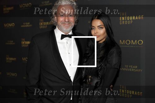 Amsterdam 4 oktober 2018
Feest ivm 10 jarig bestaan van Momo in Amsterdam. Mark Teurlings met goede vriendin Elvira.