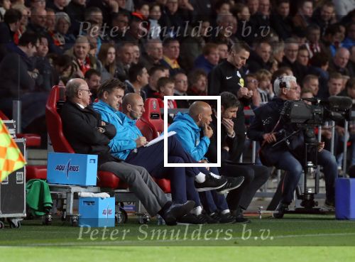 Eindhoven, 20 Oktober 2018 Kompetitiewedstrijd PSV-SC Emmen, eindstand 6-0 Seizoen 2018-2019
Mark v Bommel