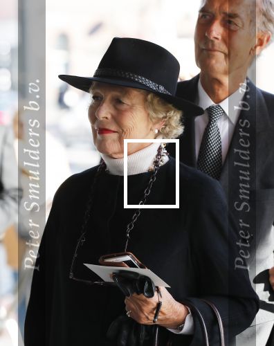 Amsterdam 27 oktober 2018
Herdenkingsdienst voor Wim Kok in het Concertgebouw van Amsterdam. Martine van Loon - Labouchere