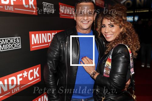 Amsterdam 25 oktober 2018
Premiere Victor Mids in AFAS live. Najib Amhali met zijn vrouw Niama