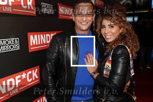 Amsterdam 25 oktober 2018
Premiere Victor Mids in AFAS live. Najib Amhali met zijn vrouw Niama