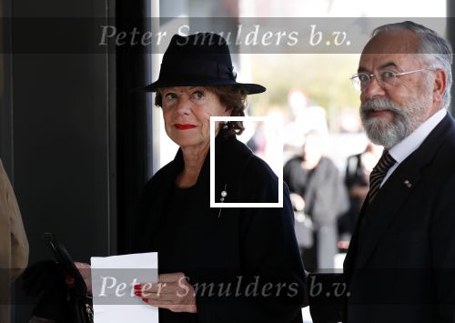 Amsterdam 27 oktober 2018
Herdenkingsdienst voor Wim Kok in het Concertgebouw van Amsterdam. Neelie Kroes