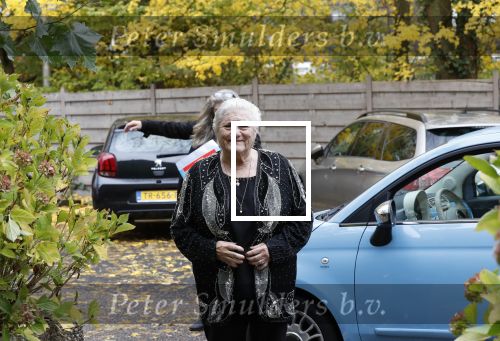 Hoofddorp 11 november 2018
Nelly Frijda met haar dochter bij feest Bram Biesterveld (Pommetje Horlepiep)