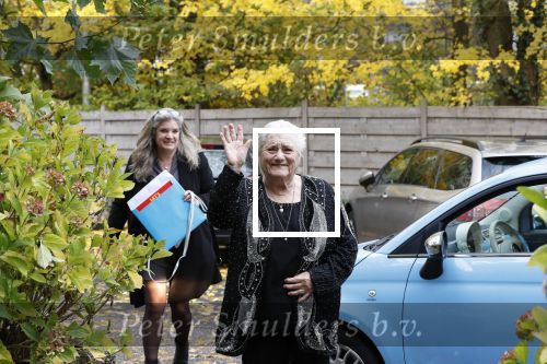 Hoofddorp 11 november 2018
Nelly Frijda met haar dochter bij feest Bram Biesterveld (Pommetje Horlepiep)