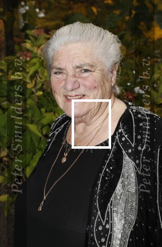 Hoofddorp 11 november 2018
Nelly Frijda met haar dochter bij feest Bram Biesterveld (Pommetje Horlepiep)