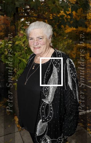 Hoofddorp 11 november 2018
Nelly Frijda met haar dochter bij feest Bram Biesterveld (Pommetje Horlepiep)