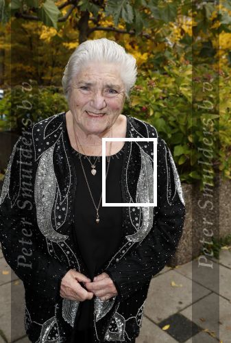 Hoofddorp 11 november 2018
Nelly Frijda met haar dochter bij feest Bram Biesterveld (Pommetje Horlepiep)