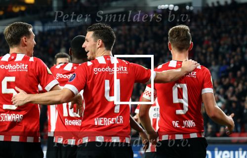 Eindhoven, 20 Oktober 2018 Kompetitiewedstrijd PSV-SC Emmen, eindstand 6-0 Seizoen 2018-2019
Nick Viergever