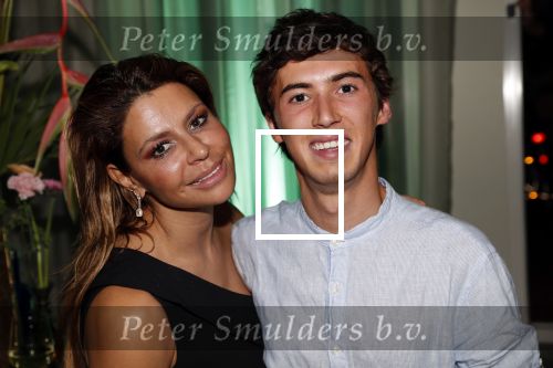 Amsterdam 4 oktober 2018
Gala ten bate van het Kluivert Dog rescue center op Curacao (patrick en Rosanna Kluivert) in het Pescana Hotel. Nino Wilkes met Olcay Gulsen