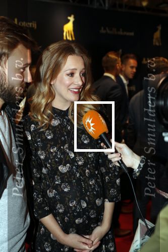 Utrecht 3 oktober 2018
Noortje Herlaar ( zwanger) en haar vriend Barry Atsma bij de nederlandse filmdagen.