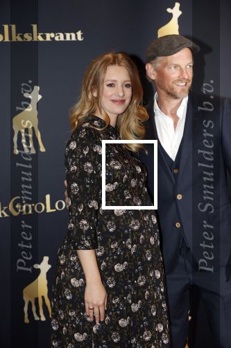 Utrecht 3 oktober 2018
Noortje Herlaar ( zwanger) en haar vriend Barry Atsma bij de nederlandse filmdagen.