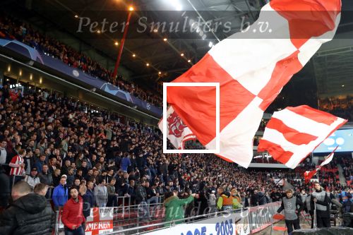 Eindhoven, 3 Oktober 2018 2e wedstrijd CL Seizoen 2018-2019
PSV-Internazionale Milan, eindstand 1-2