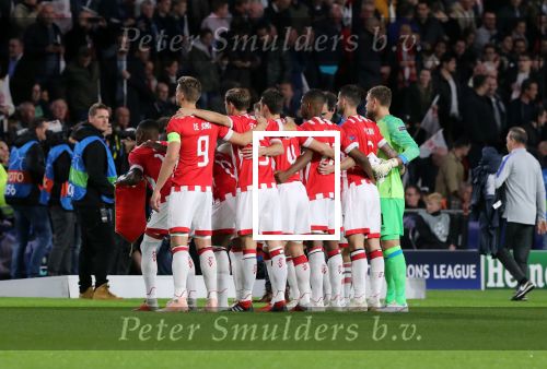 Eindhoven, 3 Oktober 2018 2e wedstrijd CL Seizoen 2018-2019
PSV-Internazionale Milan, eindstand 1-2