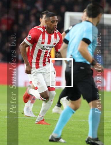 Eindhoven, 3 Oktober 2018 2e wedstrijd CL Seizoen 2018-2019
PSV-Internazionale Milan, eindstand 1-2
Pablo Rosario