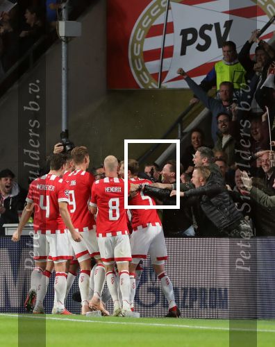 Eindhoven, 3 Oktober 2018 2e wedstrijd CL Seizoen 2018-2019
PSV-Internazionale Milan, eindstand 1-2
Pablo Rosario